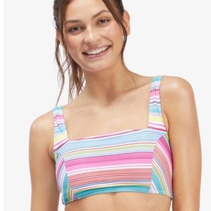 Roxy Active Tankini Bralette Sports Bra Bikini Top